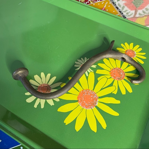 Brass Coat Hook - Picture 2 of 6